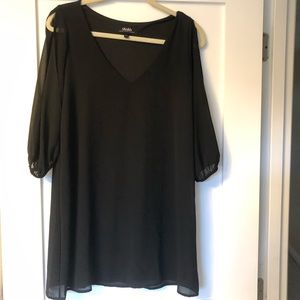 Lulus SHIFTING DEARS LONG SLEEVE DRESS